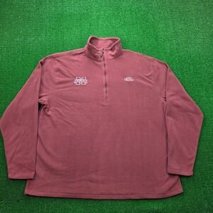 Drake‎ Waterfowl Mississippi State Bulldogs Fleece Pullover Mens 3X Quarter Zip